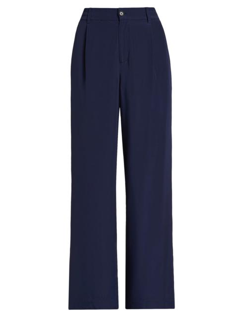 SIMKHAI Women's Sydnie Paperbag-Waist Wide-Leg Pants - Midnight