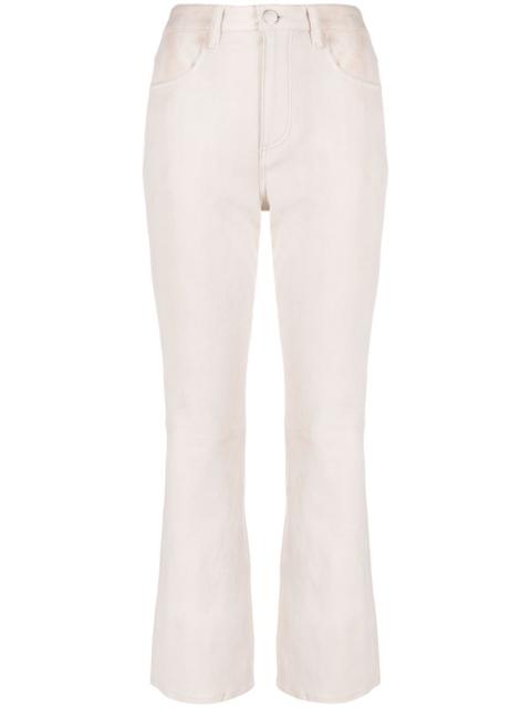 CLOSED high-waisted cropped jeans