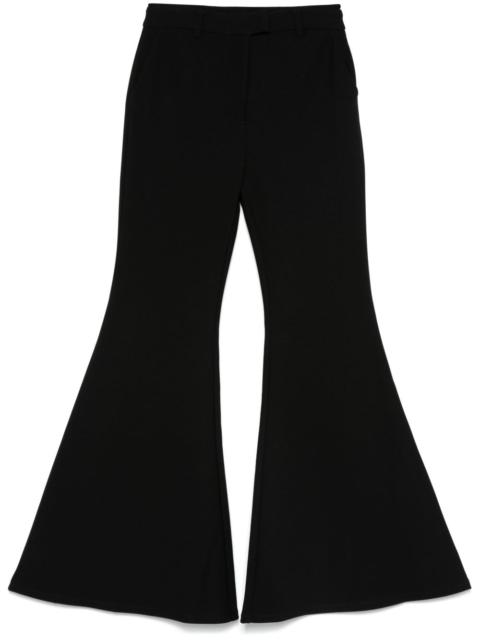 MICHAEL KORS crepe flared trousers