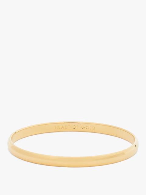 kate spade Heart Of Gold Idiom Bangle