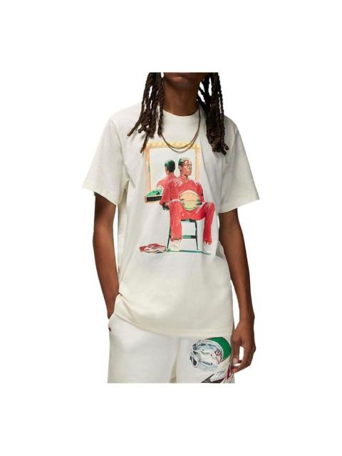 Jordan Air Jordan Flight Artist Series T-Shirt 'White' DQ7381-133