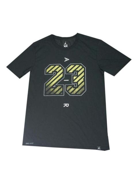Jordan Air Jordan 23 Logo T-shirt 'Black' AQ8147-010