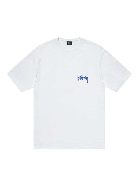 Stüssy Stussy x Born X Raised 8 Ball Tee 'White' | REVERSIBLE
