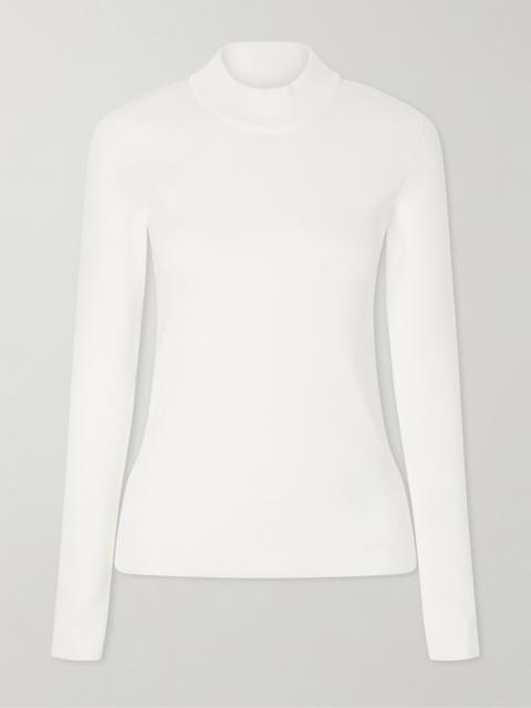 Jil Sander Ribbed-knit Jersey Sweater