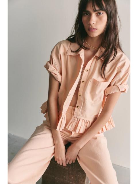 FREE PEOPLE We The Free Bailey Solid Shirt