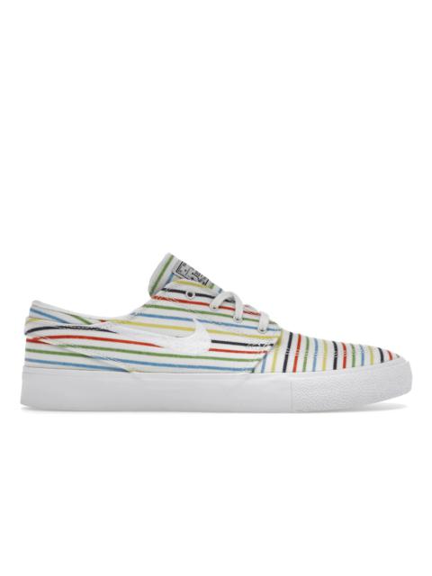 Nike SB Zoom Stefan Janoski Canvas Multi-Color Pinstripes