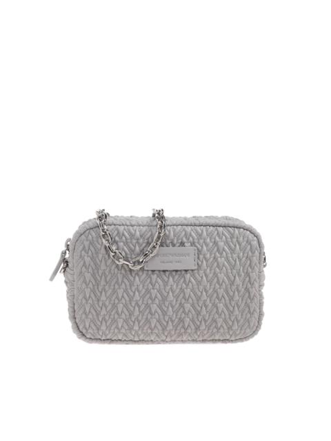 EMPORIO ARMANI quilted crossbody bag