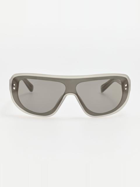 LINDA FARROW Havana Sunglasses in Smoke