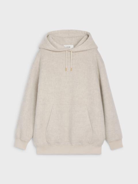 long hoodie in llama