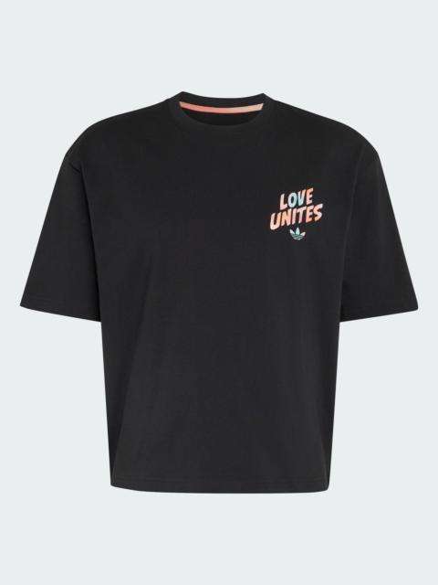 adidas LOVE UNITES GRAPHIC TEE