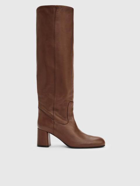 ATP ATELIER Sarconi Cannella Leather Knee high boots