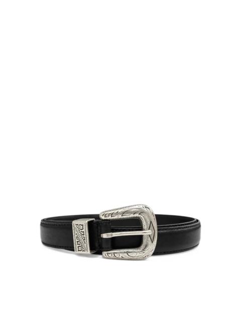 Anderson's WESTERN-STYLE ENGRAVED-BUCKLE BELT