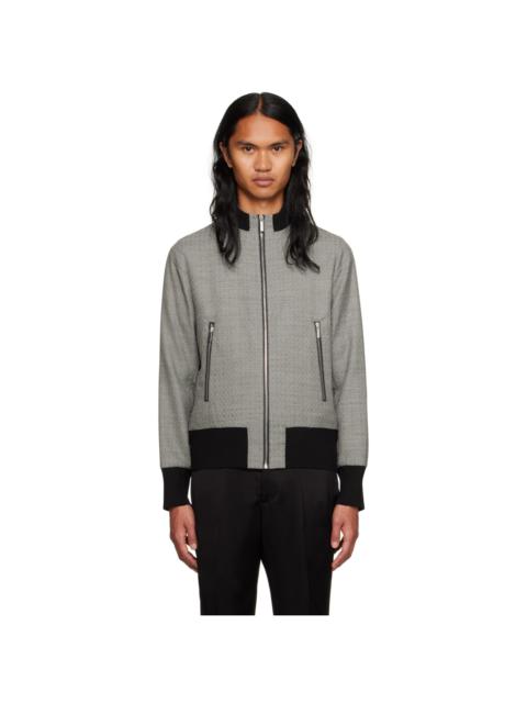 SAPIO Gray Nº 13 Bomber Jacket