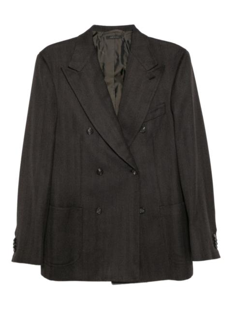 Brioni double-breasted blazer