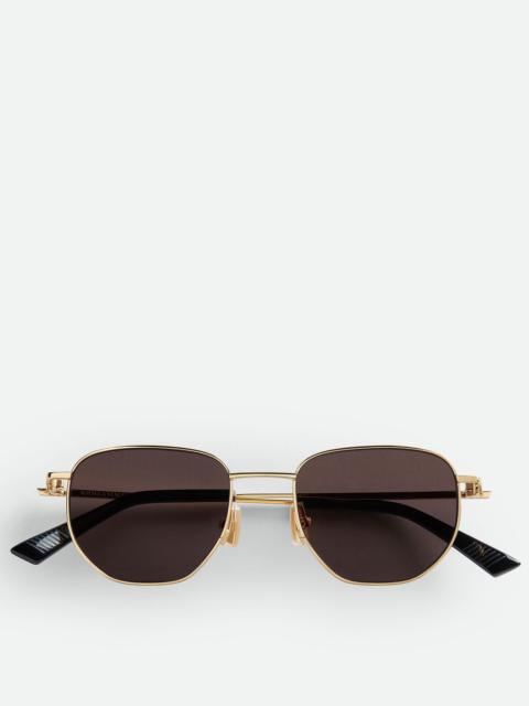 Bottega Veneta Split Panthos Sunglasses