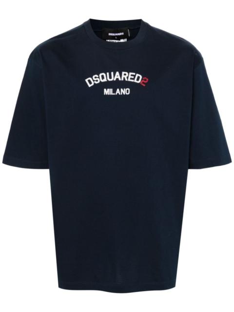 DSQUARED2 logo-print cotton T-shirt