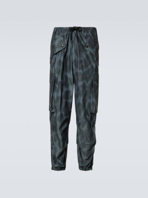 Printed cargo pants