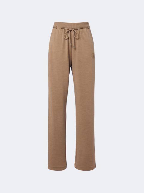 Max Mara Virgin wool straight pants