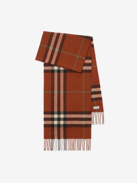 Burberry Check Cashmere Scarf