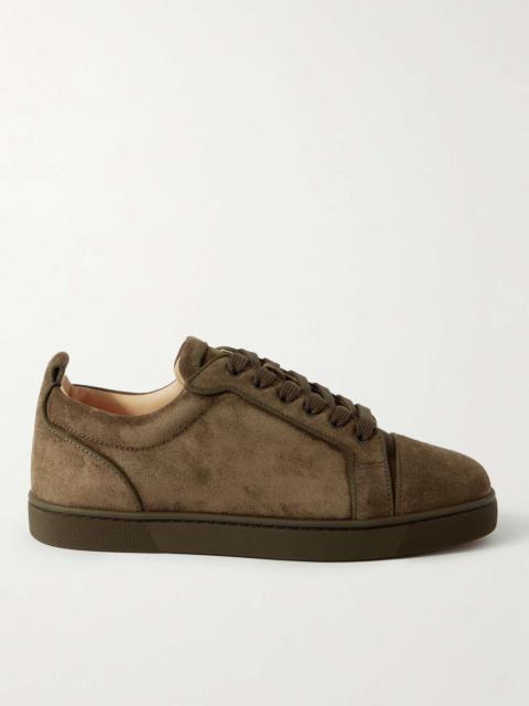 Christian Louboutin Louis Junior Suede Sneakers