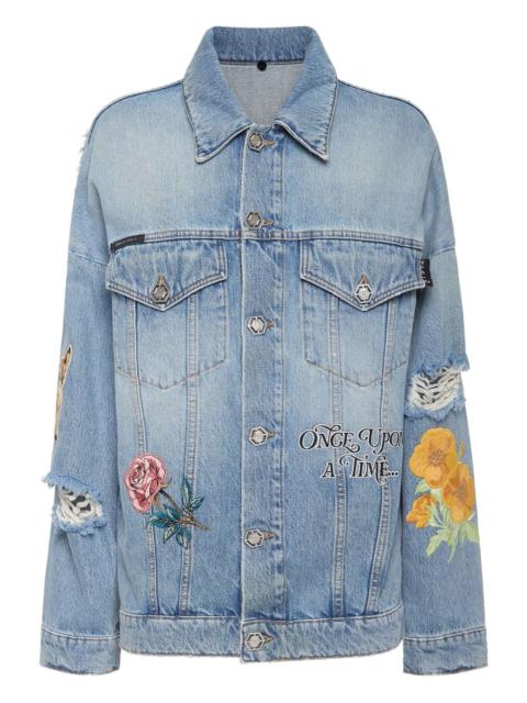 PHILIPP PLEIN Fairy denim jacket