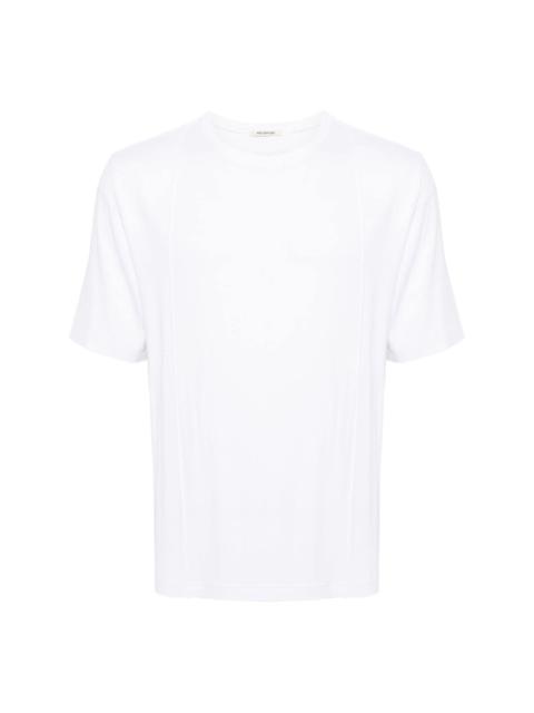 PETER DO pleat-detail cotton T-shirt