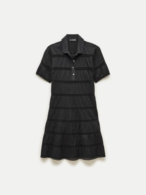 J.CREW Tiered shirt-dress in cotton voile