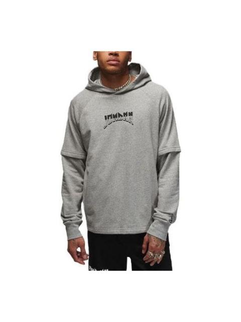 Jordan Air Jordan Dri-FIT Sport Graphic Fleece Pullover Hoodie 'Grey' FB7570-063