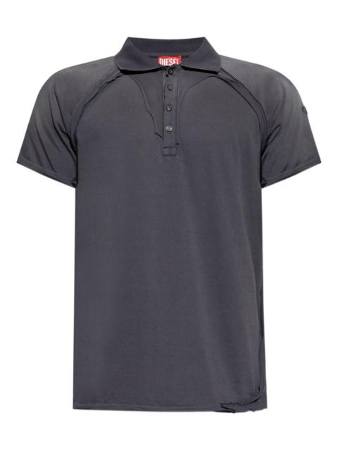 Diesel distressed embroidered T-shirt