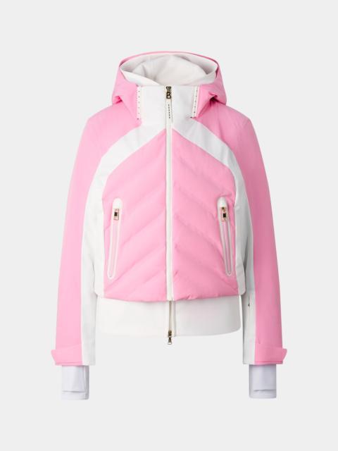 BOGNER Sara Ski Jacket in Pink/White