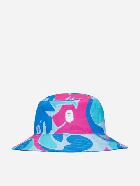 A BATHING APE® Marble Camo Bucket Hat Blue