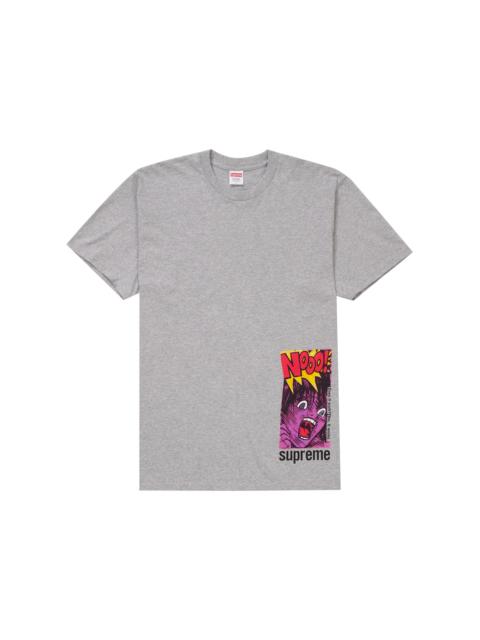 Supreme 최고는 그것을 일합니다 티 'Heather Grey 이름 *