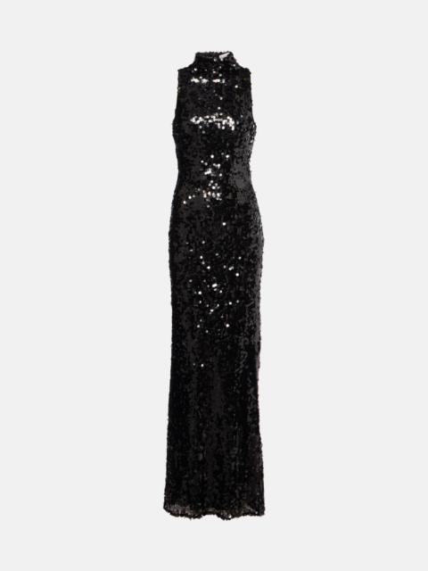 CHRISTOPHER ESBER Cristalla embellished gown