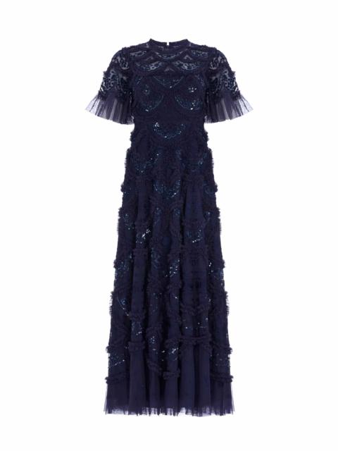 Needle & Thread Carmen Ruffle Ankle Gown