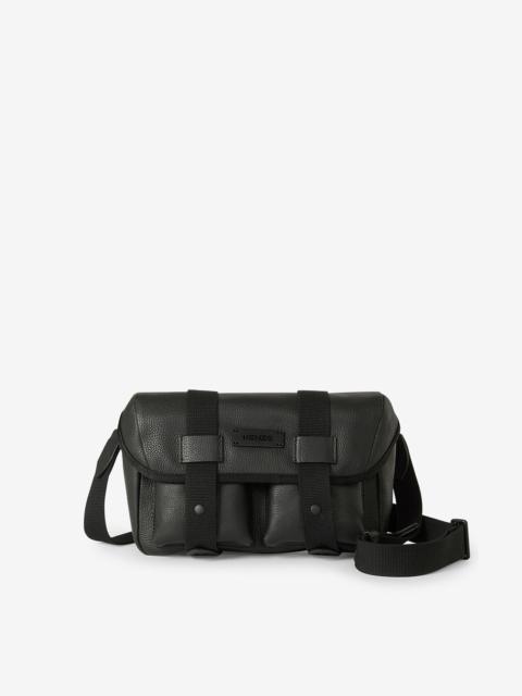 KENZO Courier grained leather belt bag