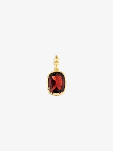 TOUS Small 18K gold vermeil Pendant with garnet Medallions