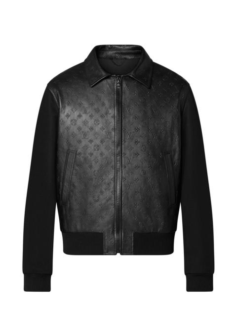 Louis Vuitton LVSE Embossed Monogram Mix Leather Blouson
