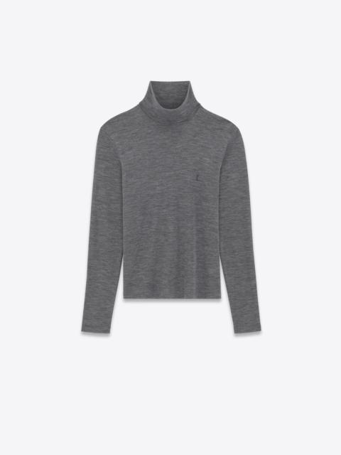 SAINT LAURENT cassandre turtleneck