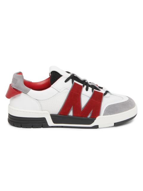 Moschino Men's M Low-Top Sneakers - White Grey