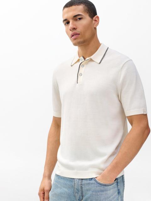 rag & bone Crawford Wool-Cashmere Knit Polo