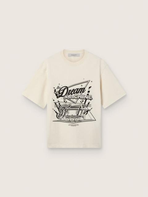 Golden Goose Golden Goose /  Fivefourfive Collab white “Where Dreams Come True” T-shirt