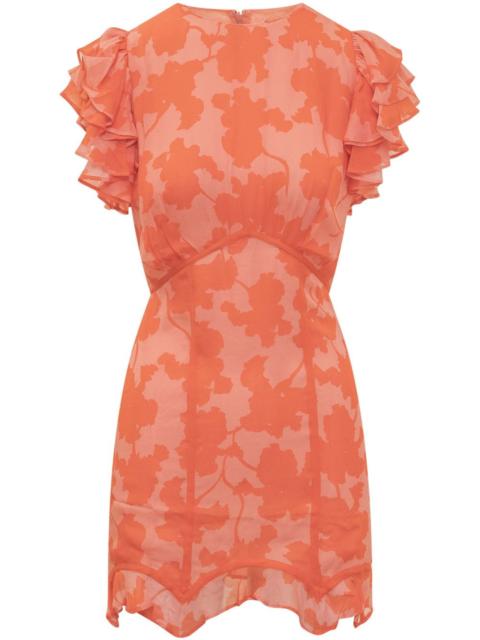 De La Vali floral-print dress