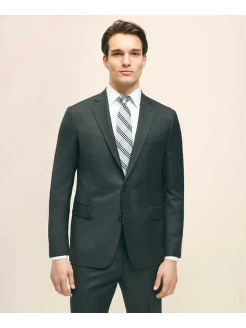 Brooks Brothers Classic Fit Wool Tic 1818 Suit