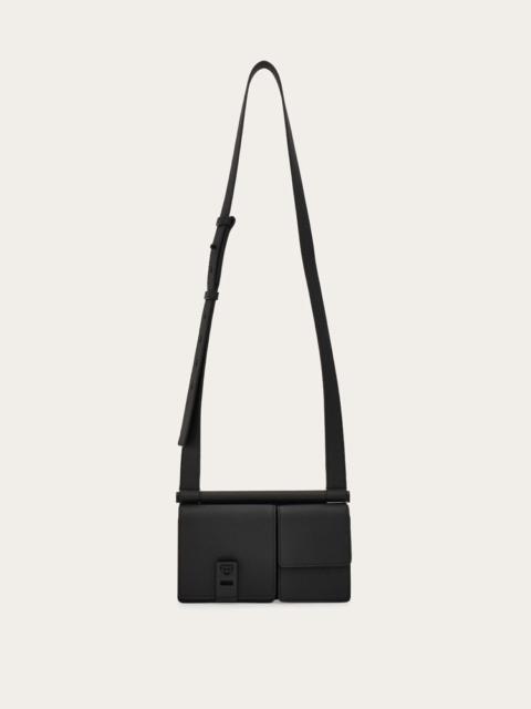 FERRAGAMO MULTI-POCKET CROSSBODY BAG