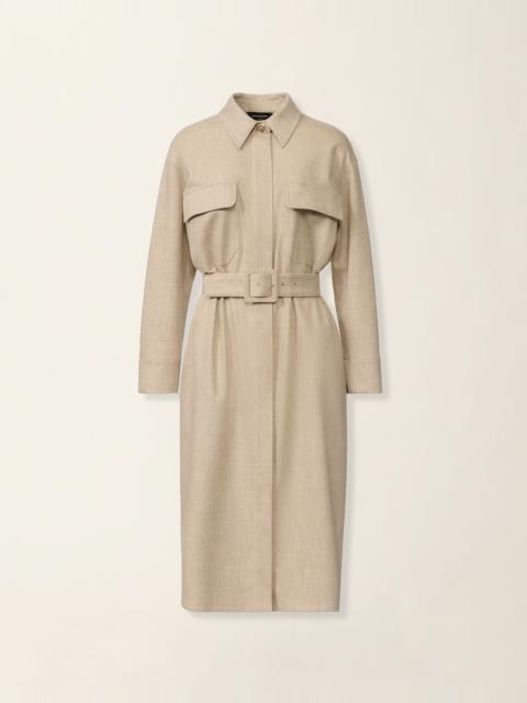 FABIANA FILIPPI Flannel safari dress