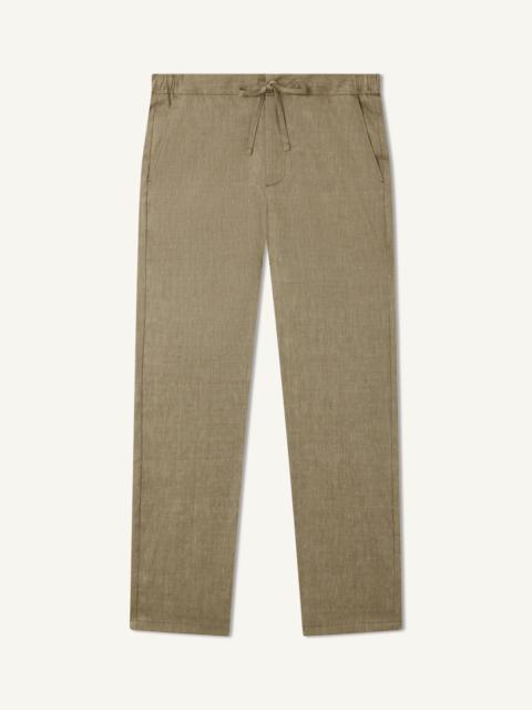 FRESCOBOL CARIOCA MENDES LINEN-WOOL TROUSERS