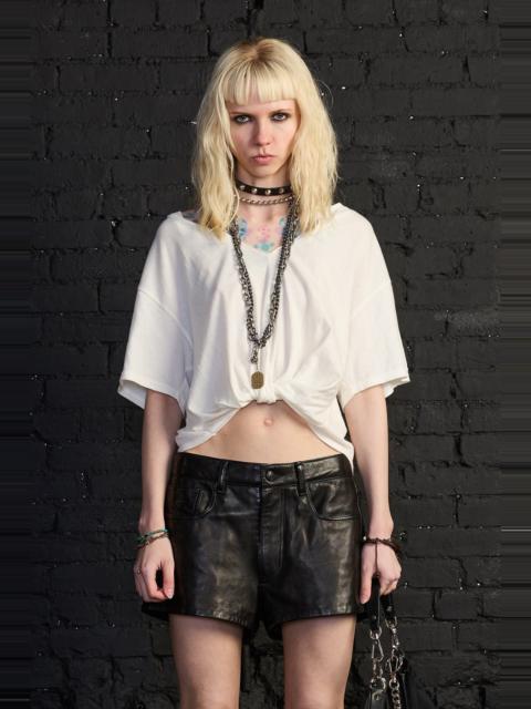 R13 TWISTED FRONT T