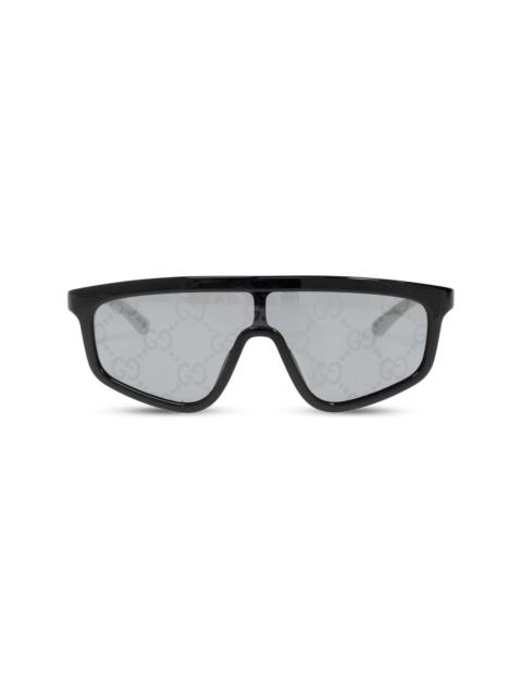 GUCCI mask frame sunglasses