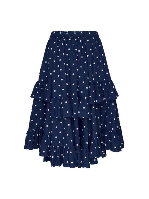 Comme des Garçons GIRL Polka Dot Midi Skirt