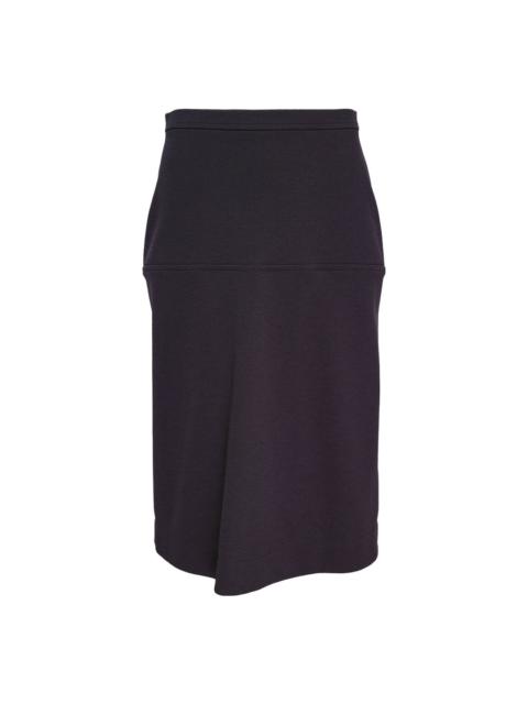 Jil Sander Technical Compact Cotton Skirt